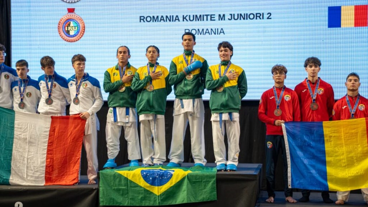 Atletas de Linhares conquistam seis medalhas em Mundial de Karatê na Eslovênia
